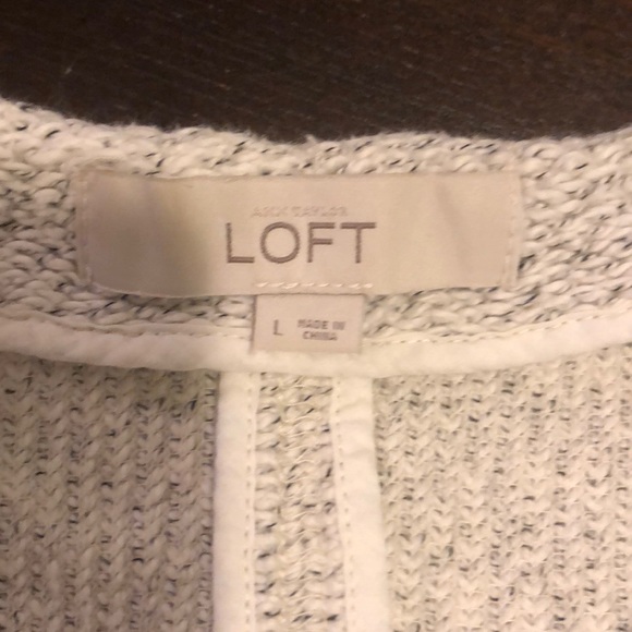Ann Taylor LOFT sweater jacket cardigan - Picture 4 of 8
